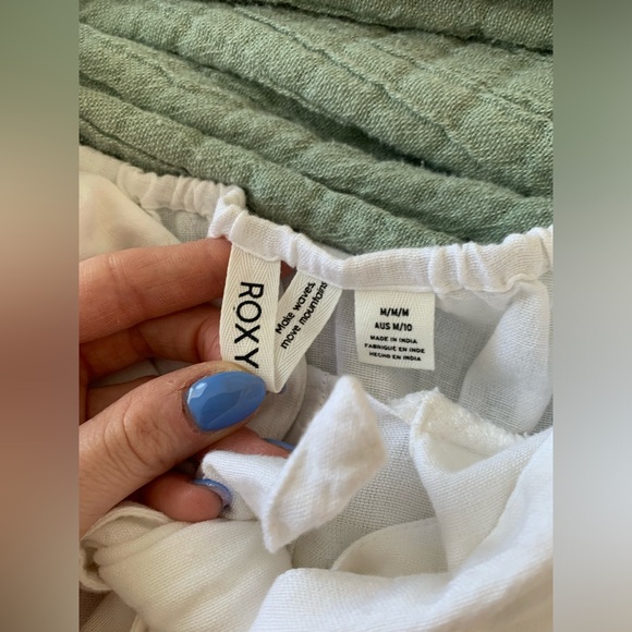 Roxy Linen Coverup Dress size M - Picture 6 of 7